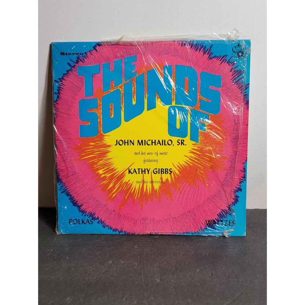 John Michailo Sr The Sounds Of Polkas and Waltzes Vinyl LP Record Kathy Gibbs